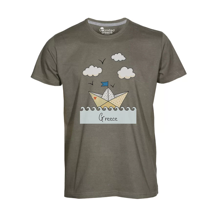 Παιδικό Tshirt Χακί 75