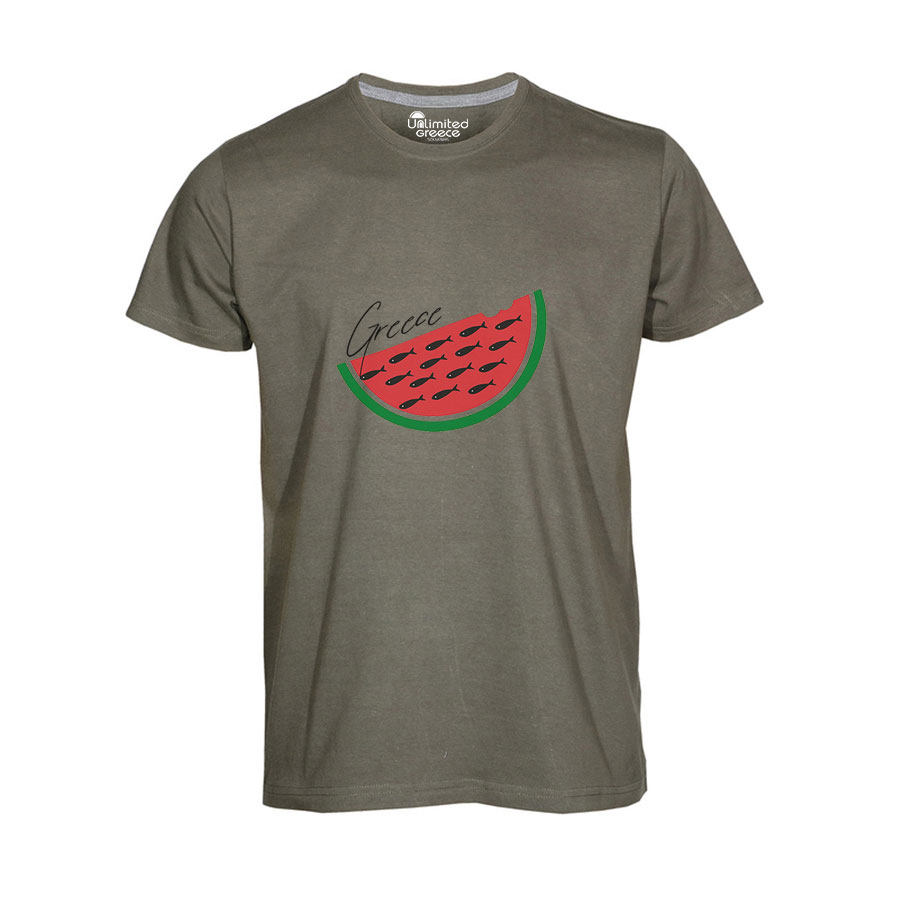 Παιδικό Tshirt Χακί 76