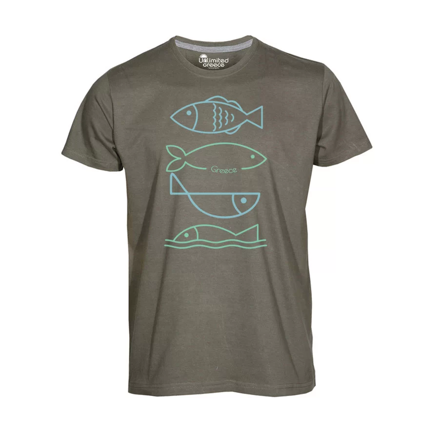 Παιδικό Tshirt Χακί 83