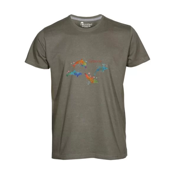 Tshirt Χακί 107