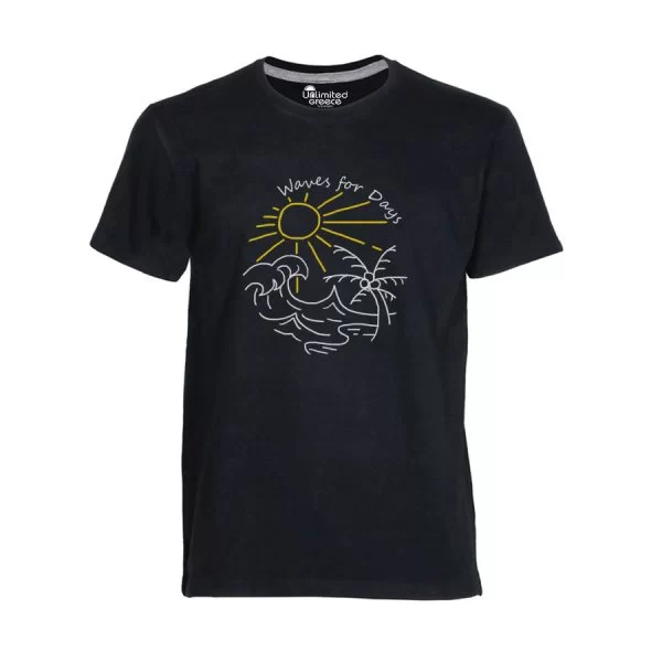 Tshirt Μαύρο 006p