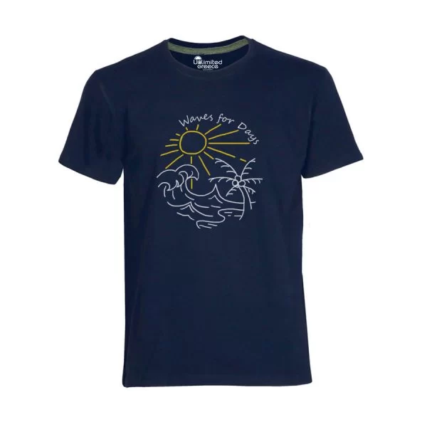 Παιδικό Tshirt Μπλε Navy 006p
