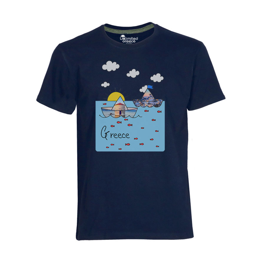 Παιδικό Tshirt Μπλε Navy 8