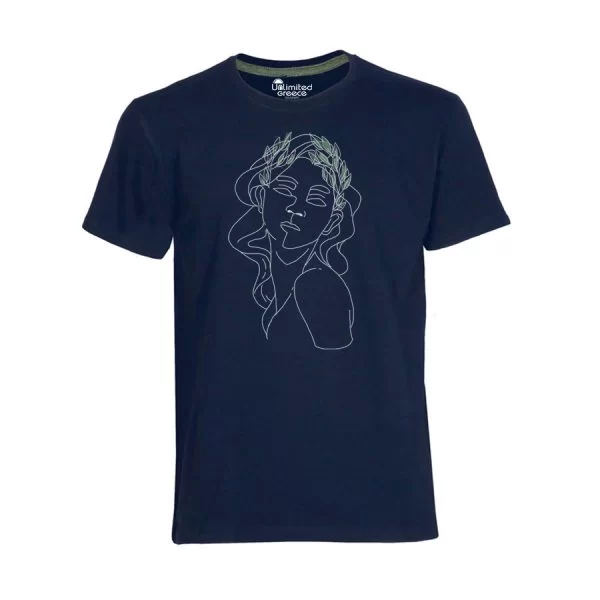 Tshirt Μπλε Navy 013p