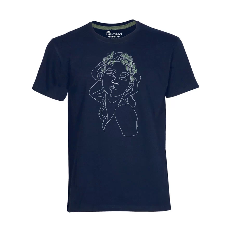 Tshirt Μπλε Navy 013p