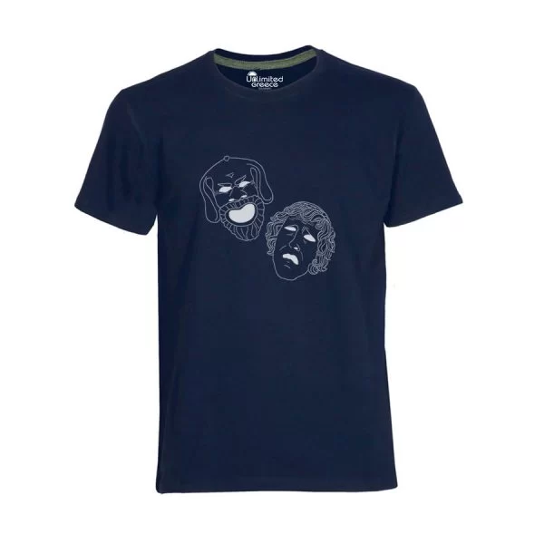 Tshirt Μπλε Navy 022p