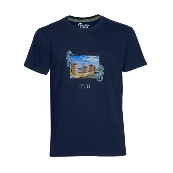 Tshirt Μπλε Navy 45