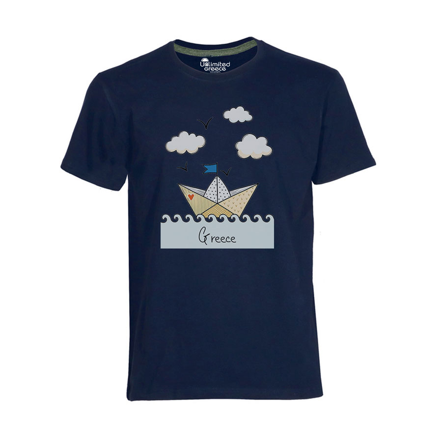 Παιδικό Tshirt Μπλε Navy 75