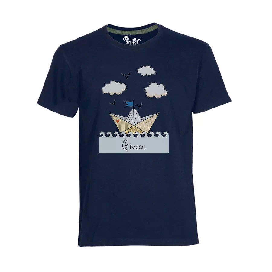 Παιδικό Tshirt Μπλε Navy 75