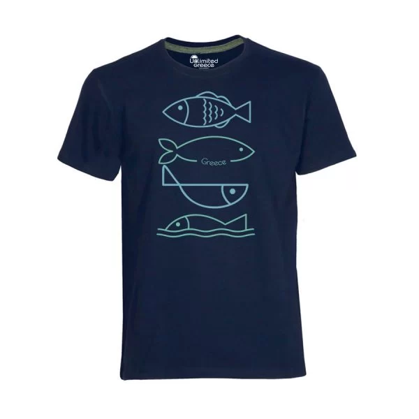 Tshirt Μπλε Navy 83