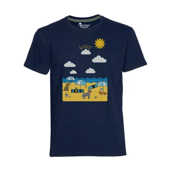 Tshirt Μπλε Navy 86