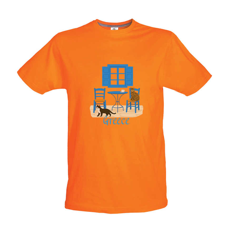 Παιδικό Tshirt Πορτοκαλί 77