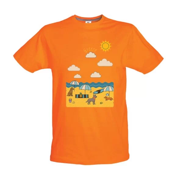 Παιδικό Tshirt Πορτοκαλί 86