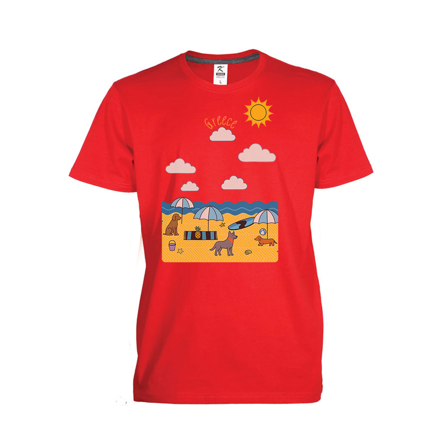 Παιδικό Tshirt Κόκκινο 86