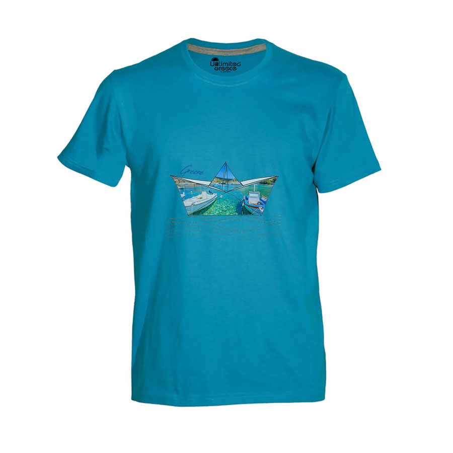 Παιδικό Tshirt Τιρκουάζ 4