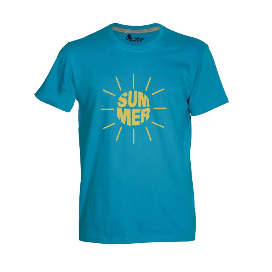 Παιδικό Tshirt Τιρκουάζ 005p
