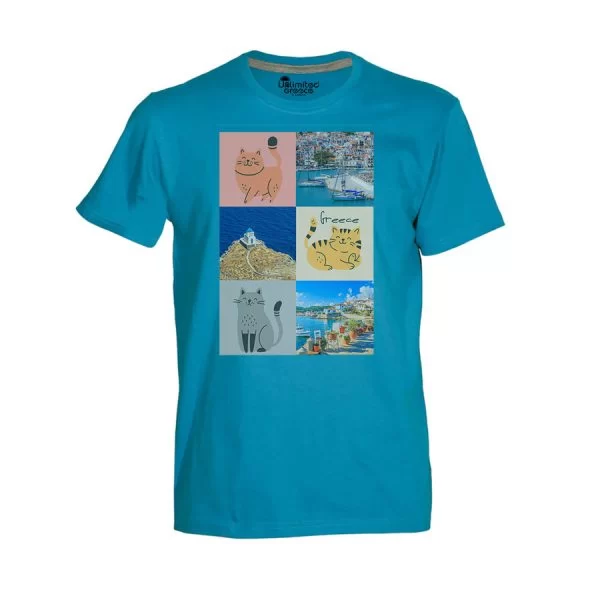 Παιδικό Tshirt Τιρκουάζ 10
