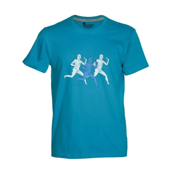 Παιδικό Tshirt Τιρκουάζ 010p