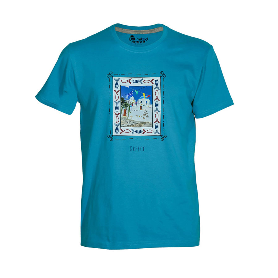 Παιδικό Tshirt Τιρκουάζ 11