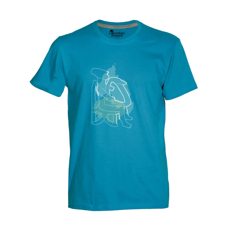 Παιδικό Tshirt Τιρκουάζ 011p