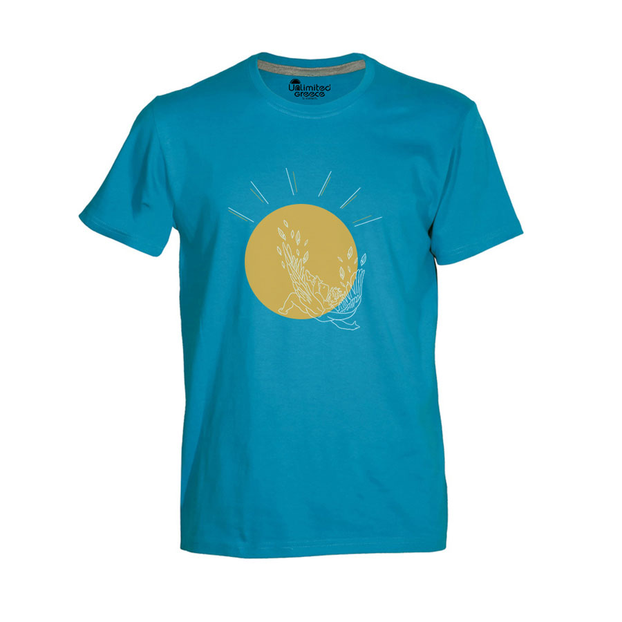 Παιδικό Tshirt Τιρκουάζ 014p