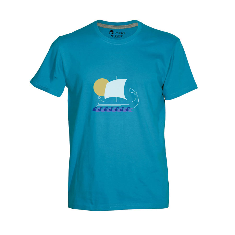 Παιδικό Tshirt Τιρκουάζ 015p