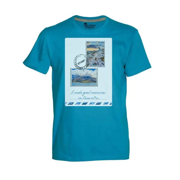 Tshirt Τιρκουάζ 18