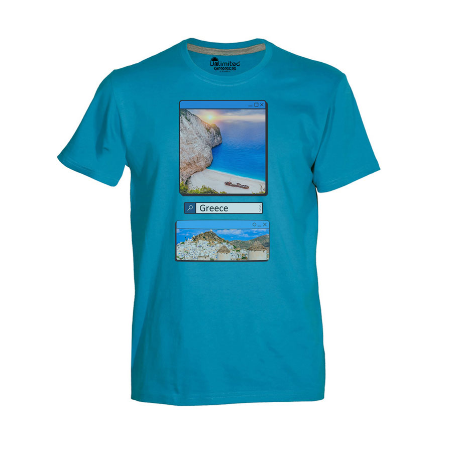 Παιδικό Tshirt Τιρκουάζ 25