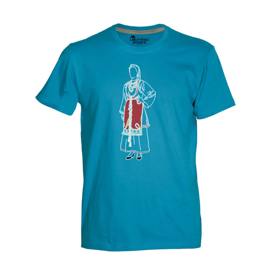 Παιδικό Tshirt Τιρκουάζ 026p