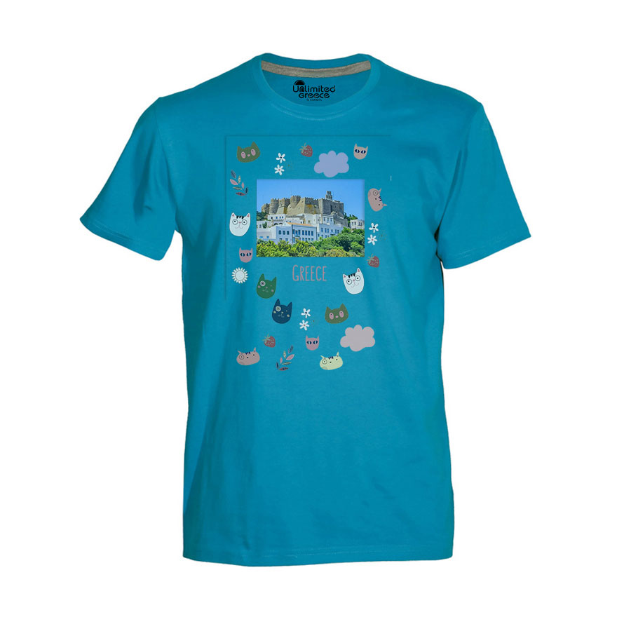 Παιδικό Tshirt Τιρκουάζ 38