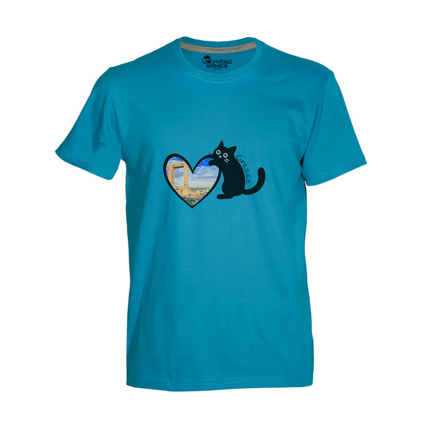 Παιδικό Tshirt Τιρκουάζ 44