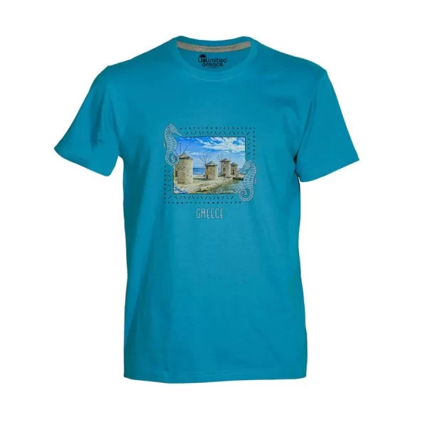 Παιδικό Tshirt Τιρκουάζ 45
