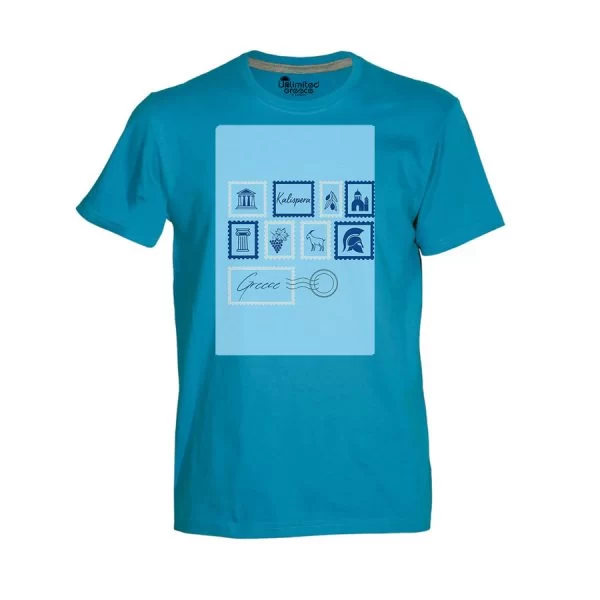 Παιδικό Tshirt Τιρκουάζ 50