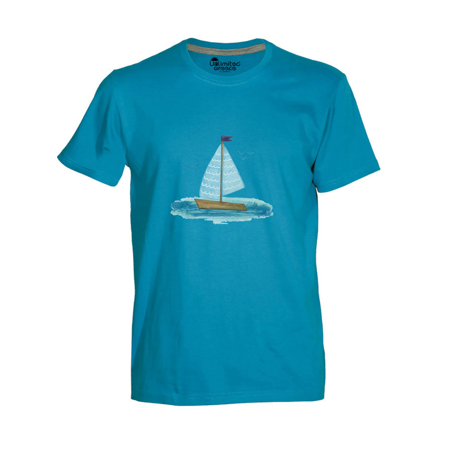 Παιδικό Tshirt Τιρκουάζ 57