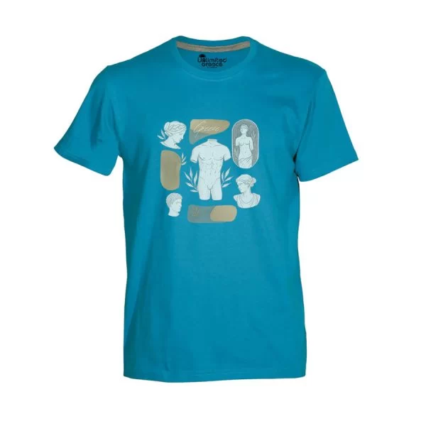 Παιδικό Tshirt Τιρκουάζ 60