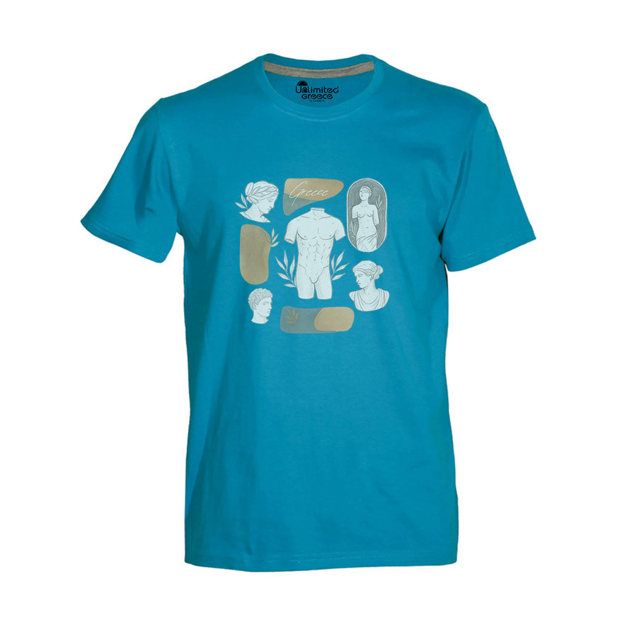 Παιδικό Tshirt Τιρκουάζ 60