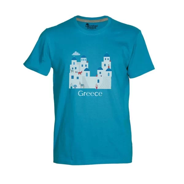 Παιδικό Tshirt Τιρκουάζ 84