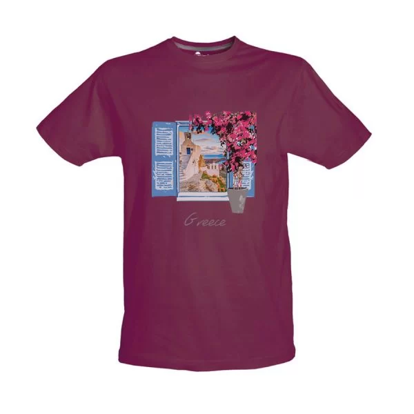 Tshirt Βυσσινί 2