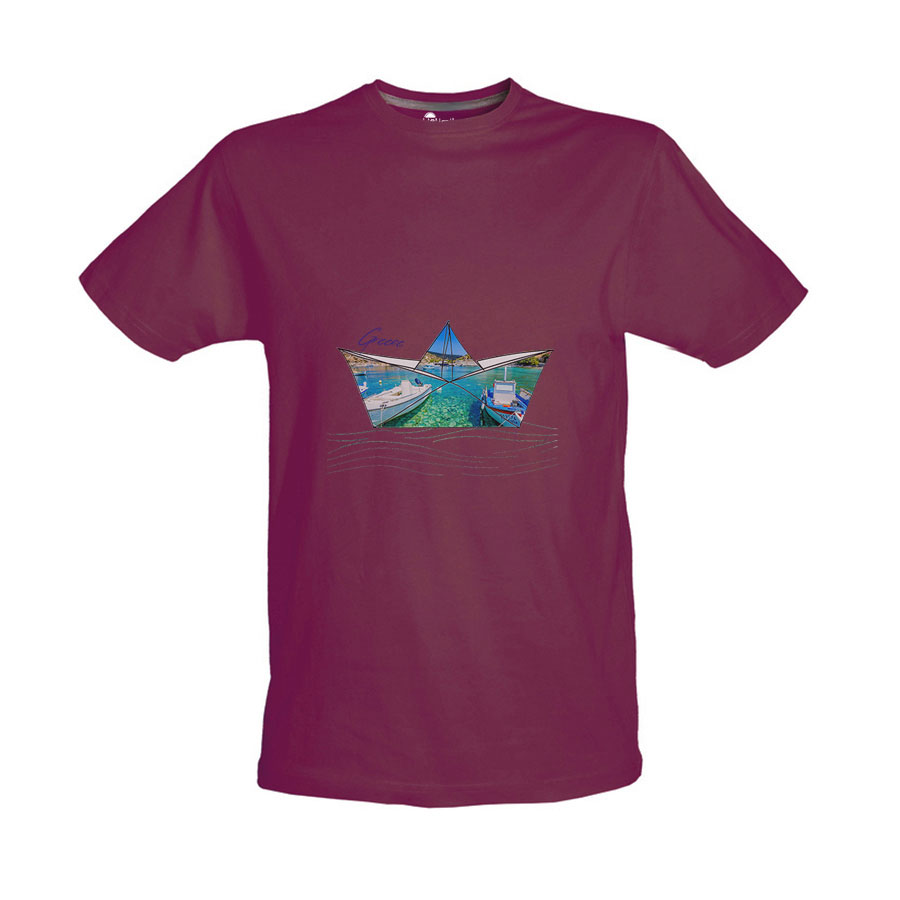 Παιδικό Tshirt Βυσσινί 4