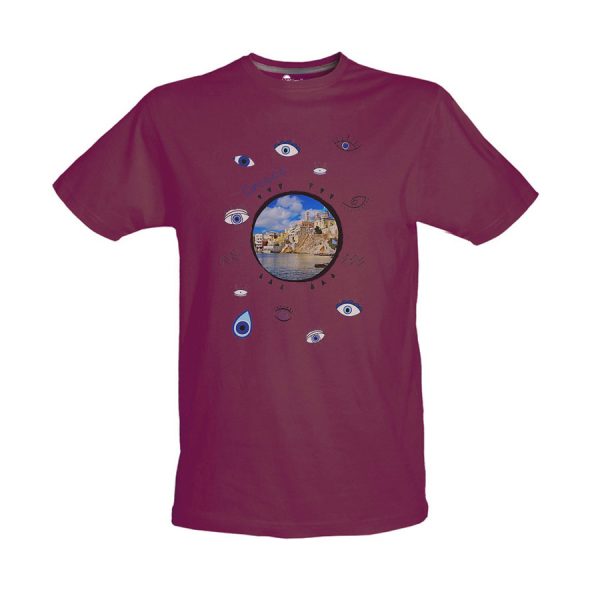 Tshirt Βυσσινί 5