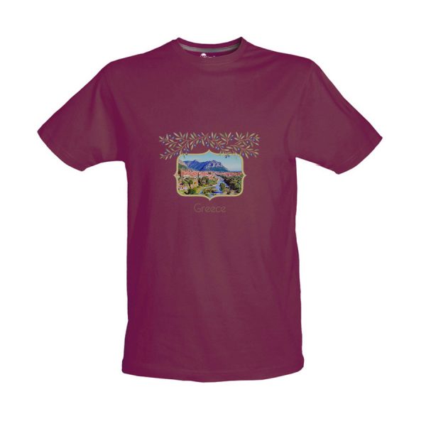 Tshirt Βυσσινί 6