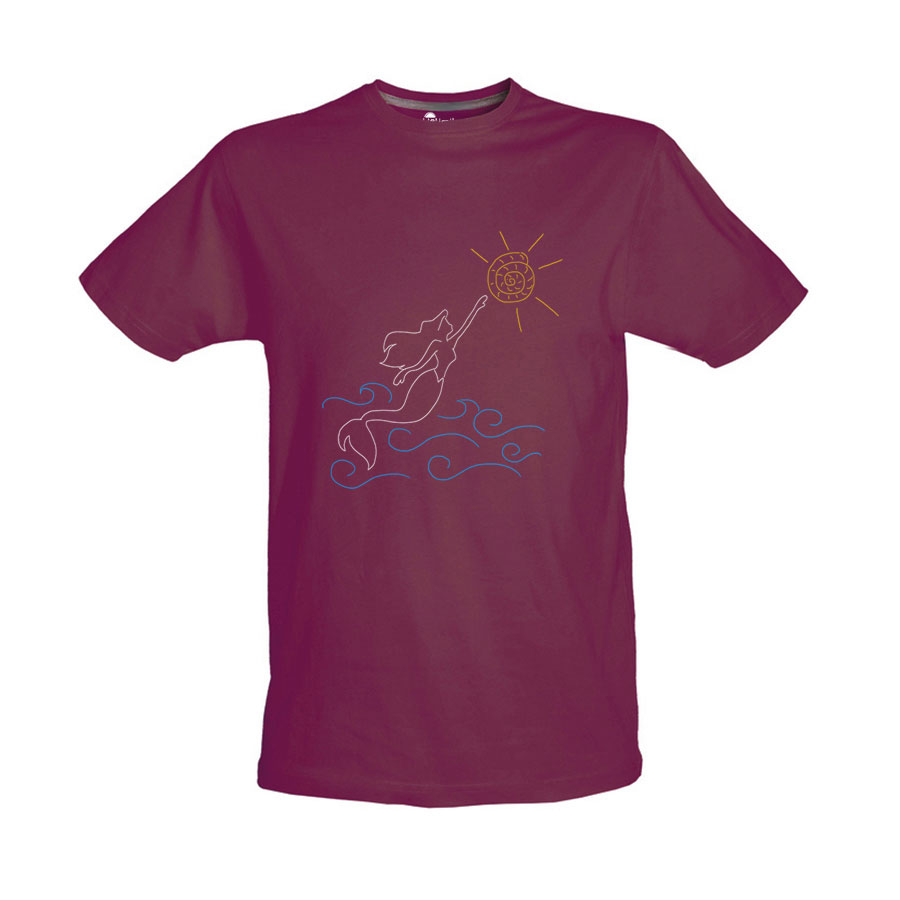 Παιδικό Tshirt Βυσσινί 008p