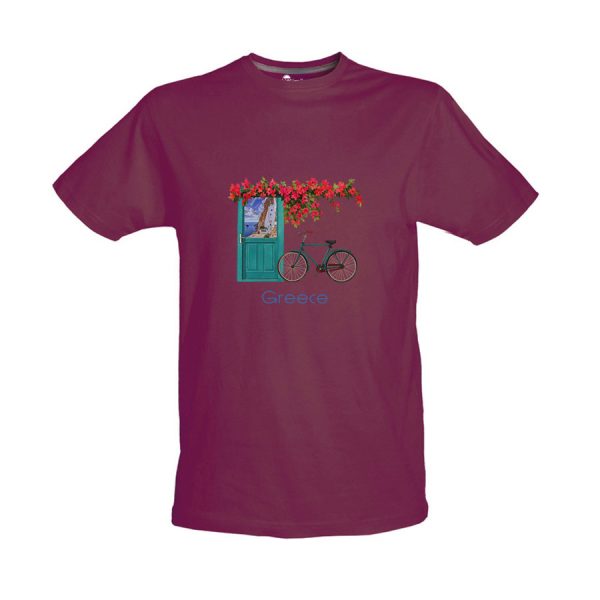 Tshirt Βυσσινί 9