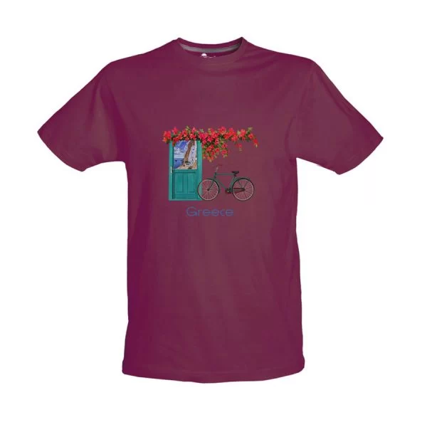 Tshirt Βυσσινί 9