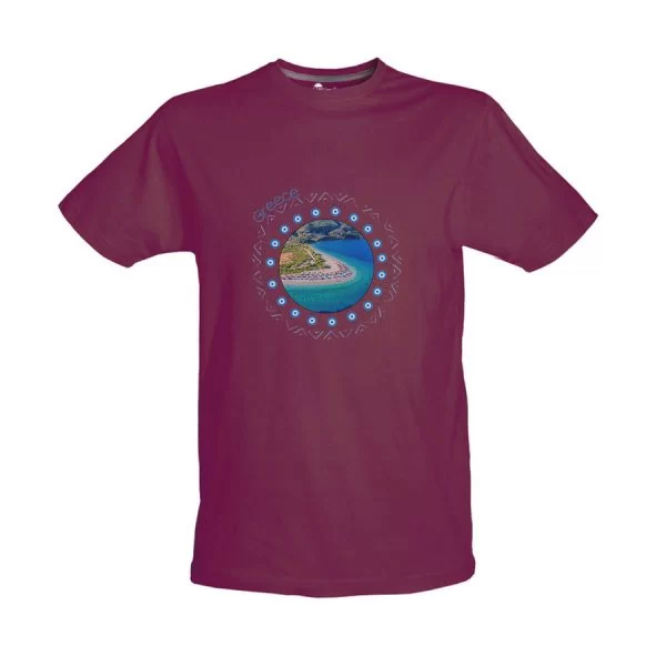 Tshirt Βυσσινί 13