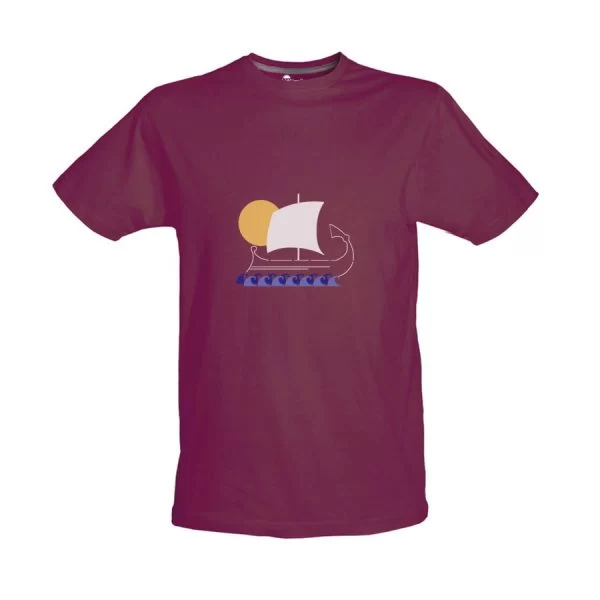 Παιδικό Tshirt Βυσσινί 015p