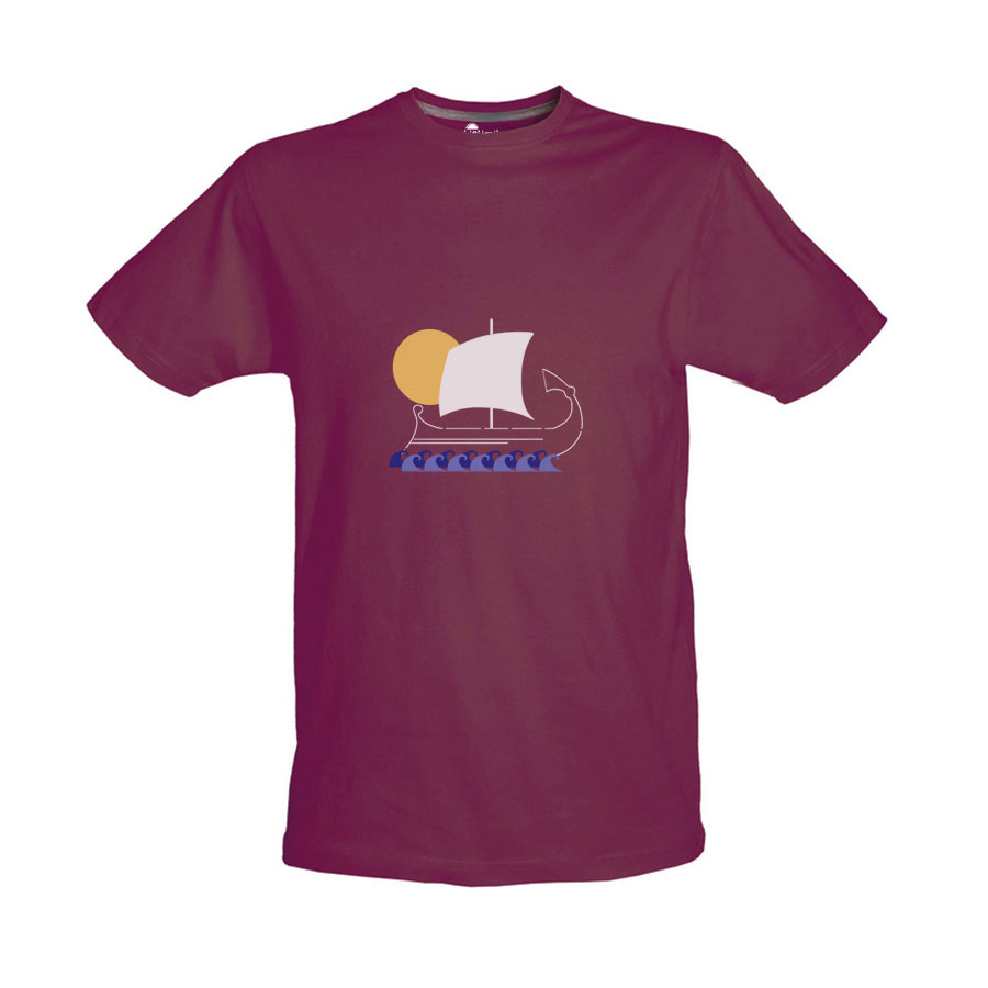 Παιδικό Tshirt Βυσσινί 015p