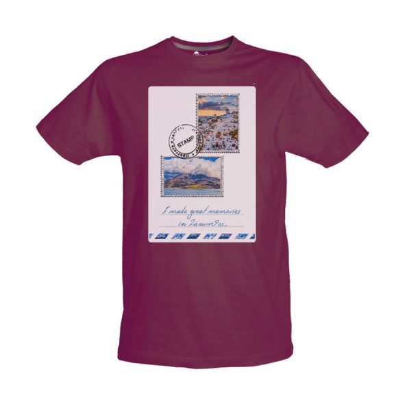 Tshirt Βυσσινί 18
