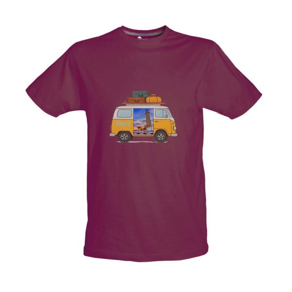 Tshirt Βυσσινί 20