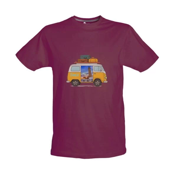Tshirt Βυσσινί 20